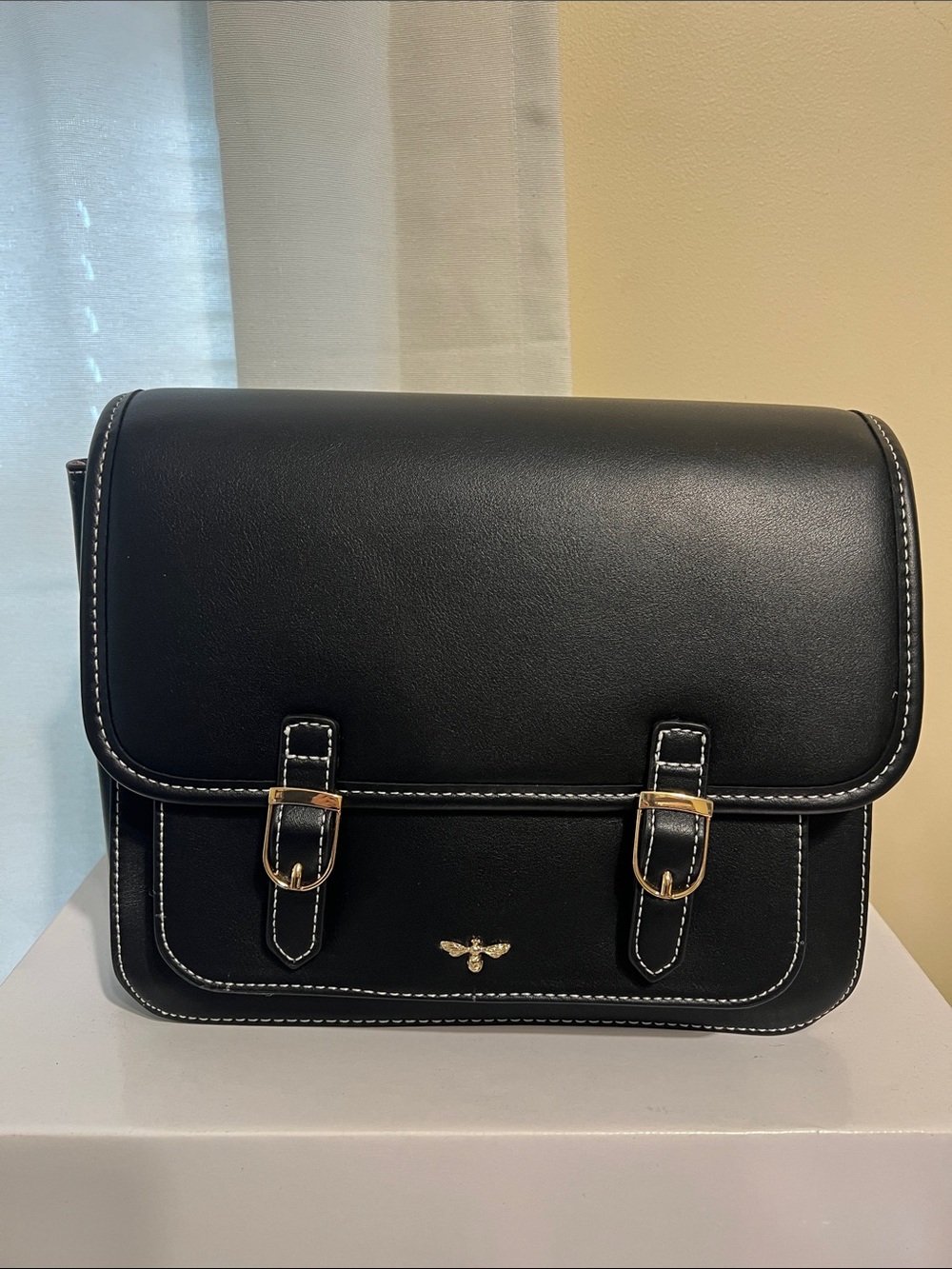 Fable England Magical Mushroom Black Satchel